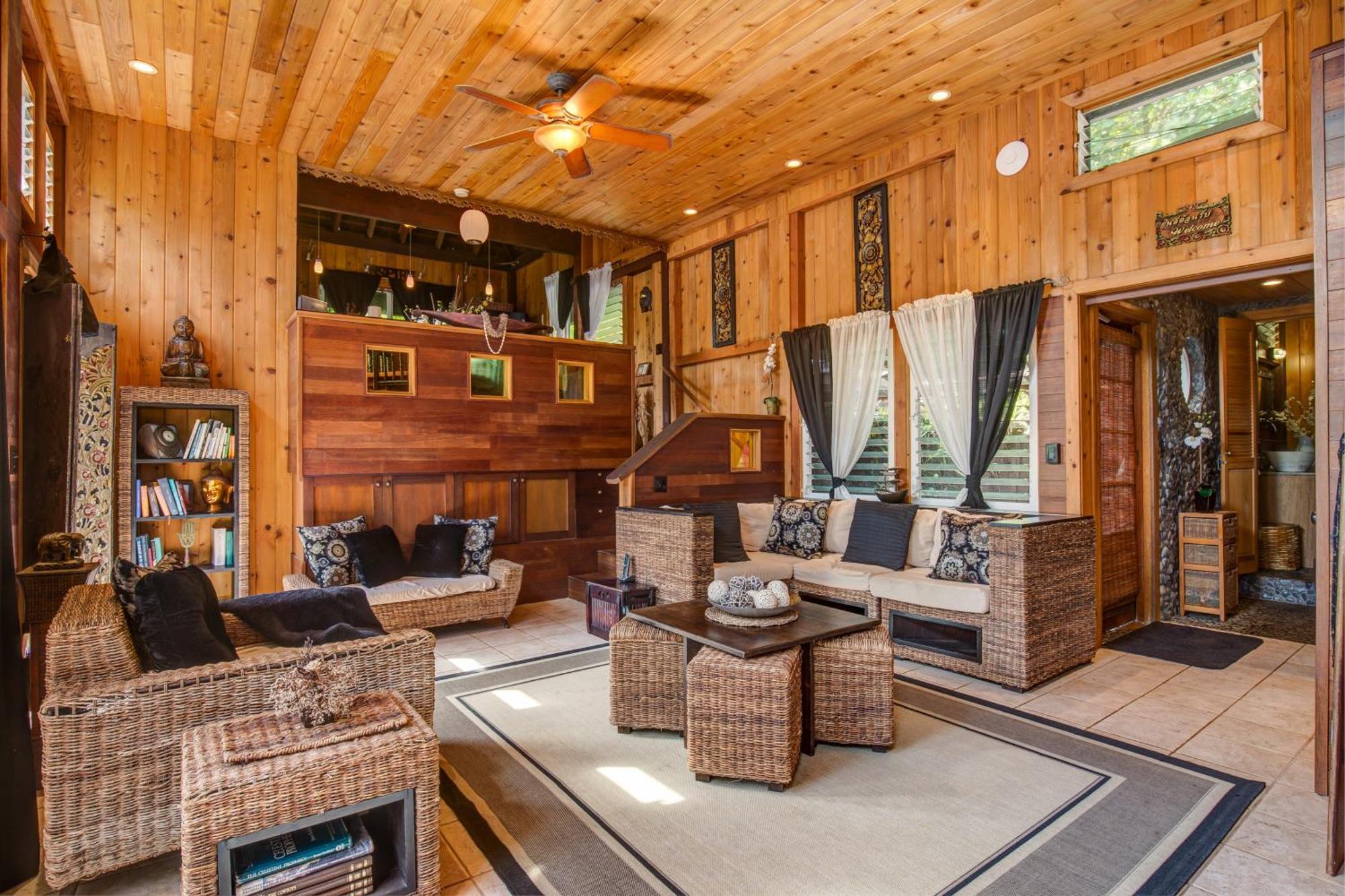 The Bali House And Cottage At Kehena Beach Hawaii Bilik gambar